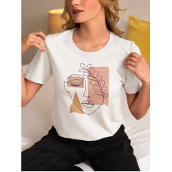 Face art T-shirt