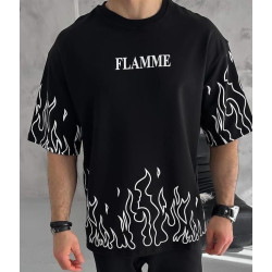 Flame T-shirt oversize