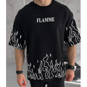 Flame T-shirt oversize