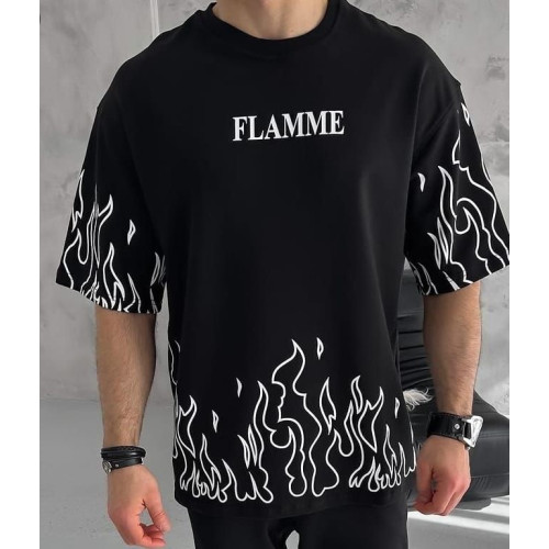 Flame T-shirt oversize