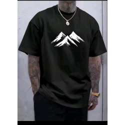 Himalaya mountain T-shirt oversize