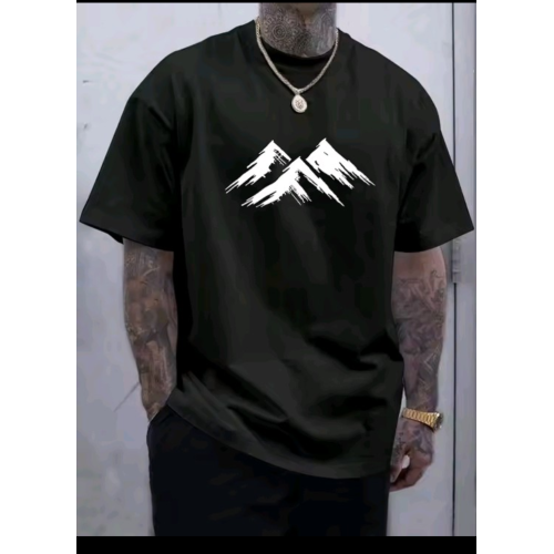 Himalaya mountain T-shirt oversize