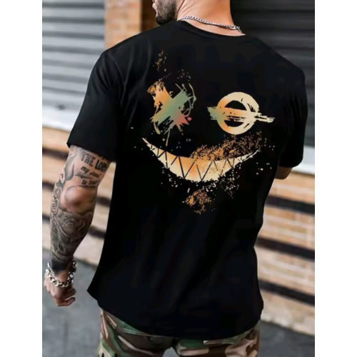 Smiley D T-shirt oversize