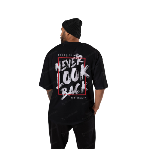 Never Look Back T-shirt oversize