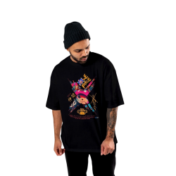 one piece anime T-shirt oversize