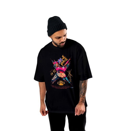 one piece anime T-shirt oversize