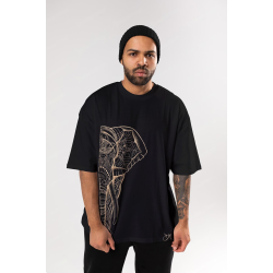 Elephant Art T-shirt oversize