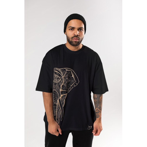 Elephant Art T-shirt oversize
