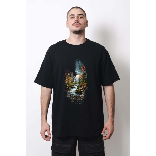 nature leaf  T-shirt oversize